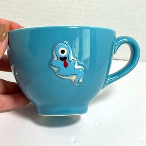 Starbucks Boo Coffee Mug 2006 blue 12 Oz Latte Cup EUC
